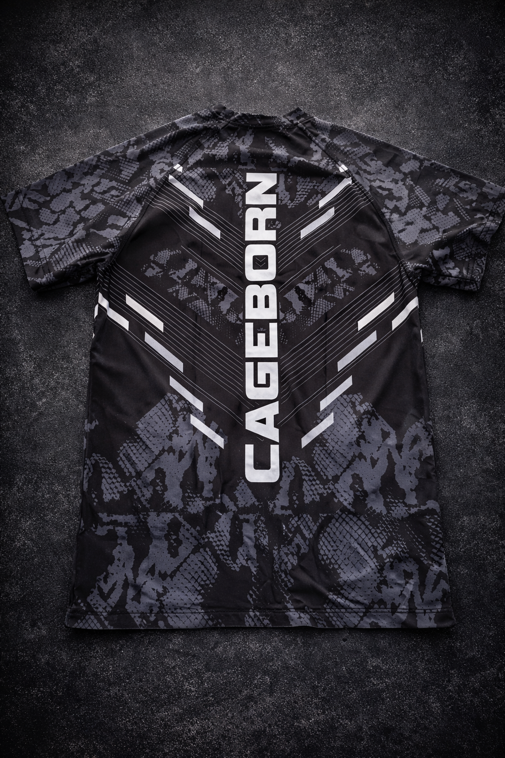 Short sleeve rashguard Darkscale colourway