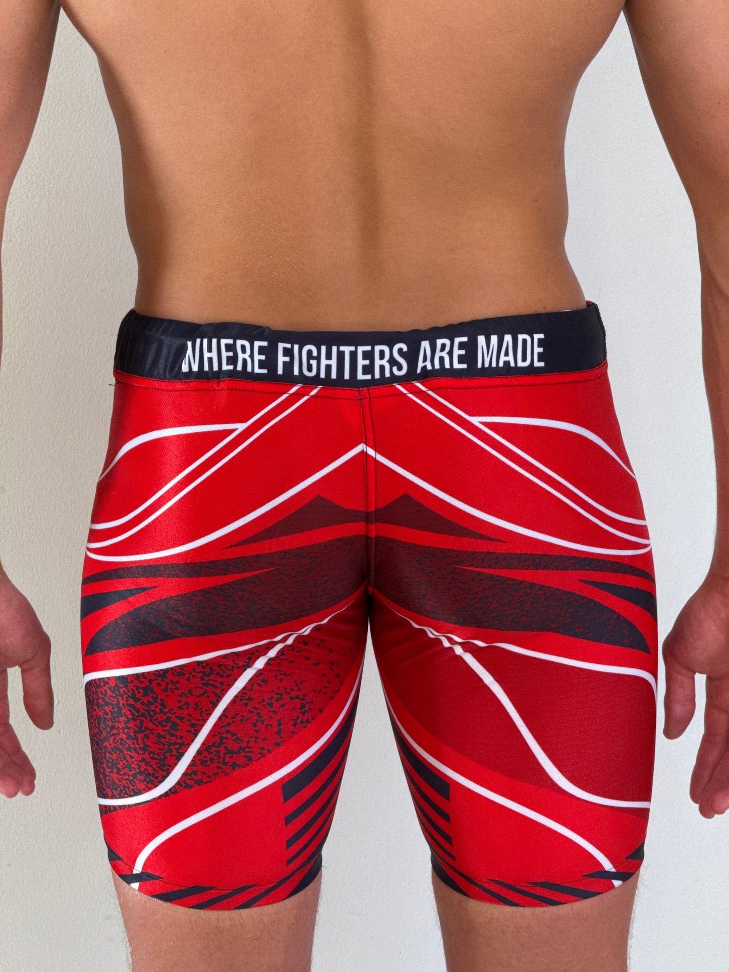 compression shorts Red colourway