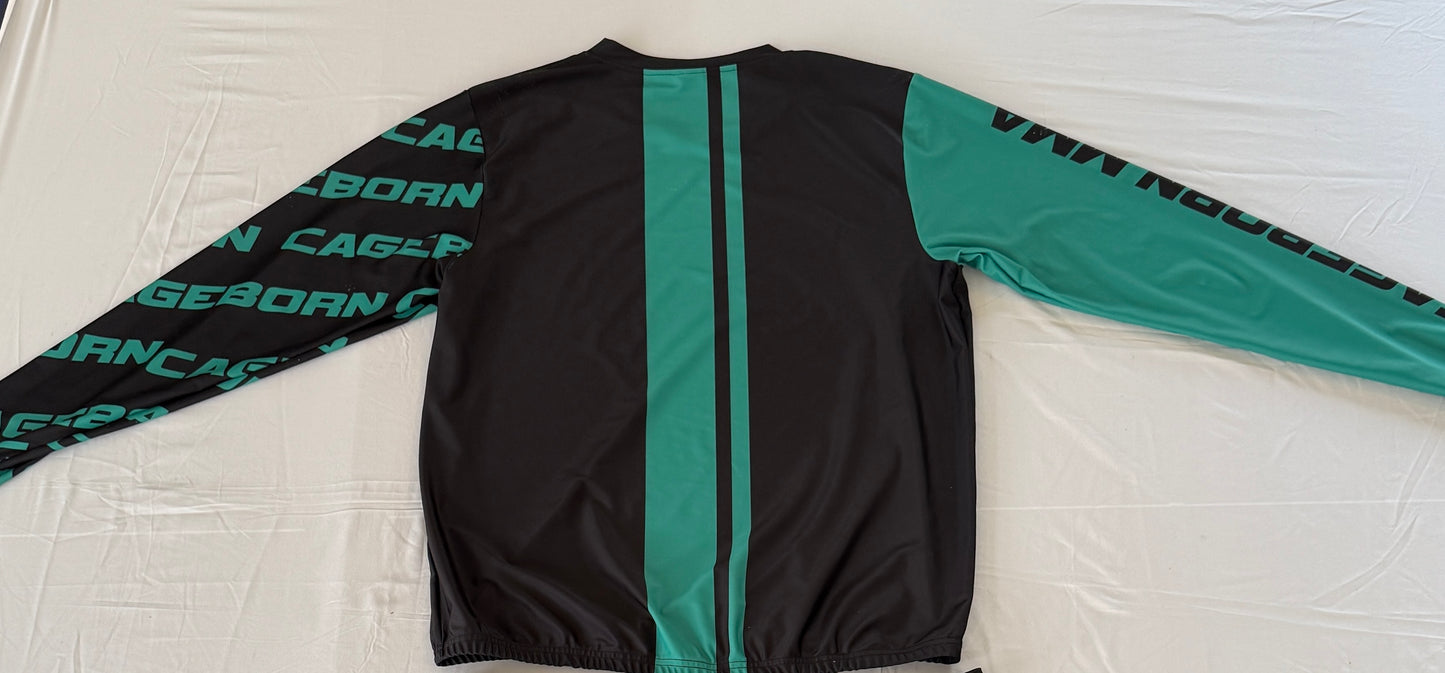 long sleeve rashguard Breen colourway