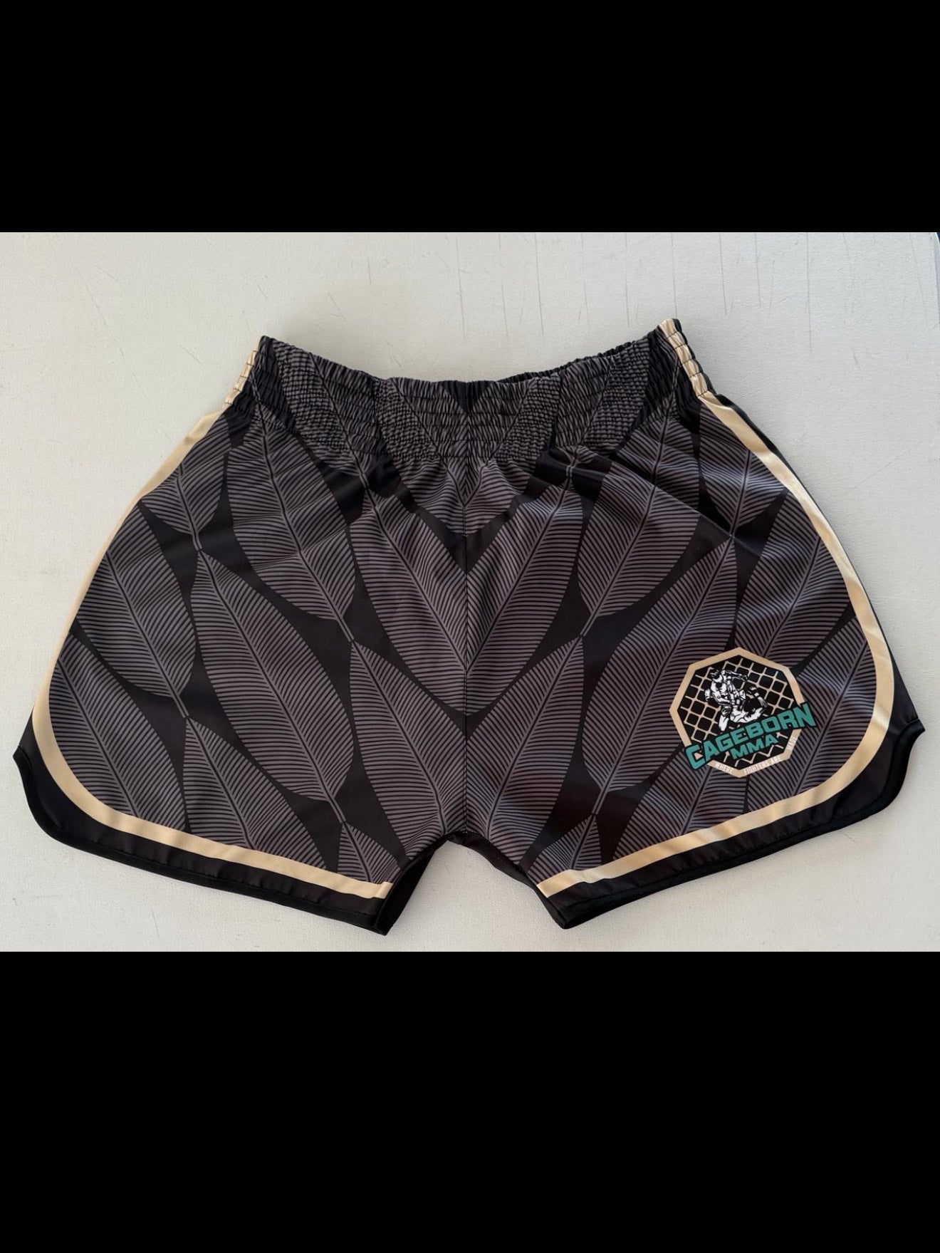 Muay Thai shorts midnight steele colourway
